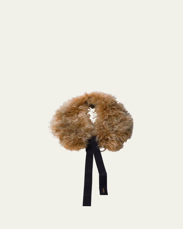 Mongolia Shearling Collar